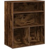 Maison Chic Knjižna omara - Knjižni regal dimljeni hrast 60x30x71,5 cm inženirski les, (21724859) Cene