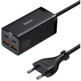 Univerzalni mrežni polnilec GaN3 Pro CCGP000101, 2x USB + 2x Type-C, 100W, črn