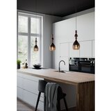  Redo 01-2938 - Visilica na sajli AMBIX 1xE27/42W/230V Ø 18 cm siva | Eponuda.com