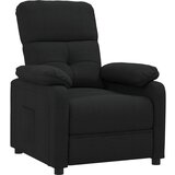Maison Chic Naslanjač - Relax naslanjač iz črnega blaga, (22062315) | Shoptok.si