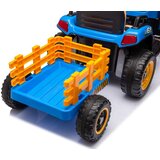 Traktor Akumulatorski traktor s prikolico BBH-030 – moder | Shoptok.si