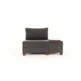 Atelier Del Sofa fotelja na razvlačenje perenna linen right anthracite