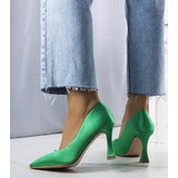 Gemre Green stilettos with Otto hourglass heels | Shoptok.si
