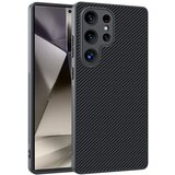 CARBON FIBER Texture maska za Samsung Galaxy S25 Ultra - Black | Eponuda.ba