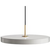 UMAGE Svijetlo siva LED viseća svjetiljka s metalnim sjenilom ø 43 cm Asteria Medium – Cijene