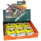 YELLOW Friction Drive Fighter Plane 1:72 | shoptok.hr