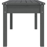  Vrtna klupa siva 109x44x45 cm od masivne borovine | Eponuda.com
