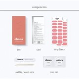 OHORA Gel Nail Sticker N Cream Glow Naljepnice za nokte nijansa NB-091 1 kom | shoptok.hr