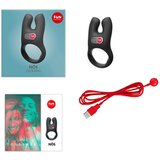 Fun Factory vibracijski prsten za penis - Nos, crni | shoptok.hr