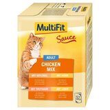 MultiFit Cat Sauce Adult Chicken Mix Multipack 12x100g Cene