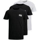 Jack & Jones Muške majice 12191762, Bela, teget, crna