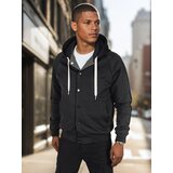 DStreet Męska kurtka bomber z kapturem szara | Shoptok.si