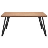 Bessagi Home jedilna miza delia, barva oreha | Shoptok.si