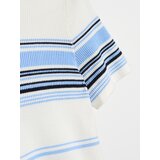 Sinsay Rebrasta pletena bluza s kratkim rukavima | shoptok.hr