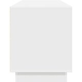 TV ormarić s LED svjetlima bijeli 160,5x41x50 cm | shoptok.hr