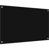 vidaXL Kuhinjski zaštita Crna 100 x 60 x 0.8 cm | shoptok.hr