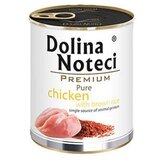 DOLINA noteci premium pure dog adult piletina sa braon pirinčem 800g