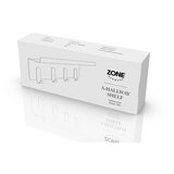 Zone Denmark Crna željezna zidna vješalica s policom 11,5 cm A-Hallway – | shoptok.hr