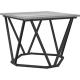  Set pomoćnih stolića 2 pcs Siva Sonoma Inženjerska drva i čelik | shoptok.hr