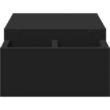  Stalak za monitor s pohranom crni 70x27x15 cm konstruirano drvo | shoptok.hr