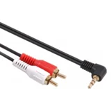 Kabel 3,5 mm Jack 2x RCA-M 3m MCTV-825, (20444135)