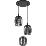  Romazzina viseca lampa celik- crn 3 x 40W | ePonuda.com