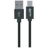 Group - USB kabl sa produženim USB-C / USB-A konektorom, 60W, 1 m, crna