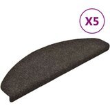  Samoljepljivi otirači za stepenice 5 kom svjetlosmeđi 65x21x4cm | shoptok.hr