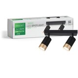 Greentech gu10 x 2 LED spot svetiljka crno-zlatna ( noirlux-2 ) Cene