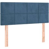 vidaXL Box spring krevet s madracem tamnoplavi 90x190 cm baršunasti | shoptok.hr