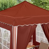  Rastezljivi šator za zabave 195 x 195 x 245 cm Terakota | shoptok.hr
