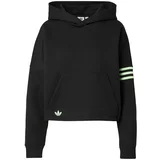 Adidas Sweater majica 'NEUCL' limeta / crna