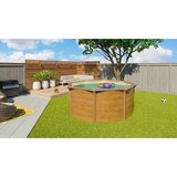 Mömax Bazen Woody De Luxe Supreme, Peščeni Filter, Ø 550cm | Shoptok.si