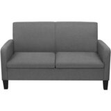 Maison Chic kavč - Sofa - Kanape dvosed 135x65x76 cm temno sive barve, (21727325) | Shoptok.si