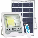 solarni LED reflektor 50W + daljinski upravljalec IP