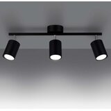  Sollux SL.1128 - Spot svetiljka LEMMI 3xGU10/40W/230V crna | Eponuda.com