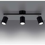  Stropna svetilka LEMMI 3 črna, (21626808) | Shoptok.si