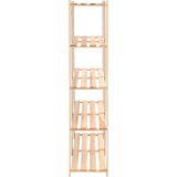 vidaXL Stalak za pohranu s 5 razina 170x38x170 cm od borovine 500 kg | shoptok.hr