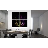  Slika - Rainbow-hued smoke trails 40x40 | shoptok.hr