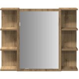 Kupaonski ormarić s ogledalom Artisan hrast izrađeno drvo | shoptok.hr