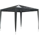 vidaXL Profesionalen vrtni šotor 2,5x2,5 m antraciten 90 g/m² | Shoptok.si