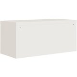 Ormarić za spise bijeli 90 x 40 x 40 cm čelični | shoptok.hr