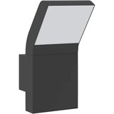  Vanjska LED zidna svjetiljka crna od lijevanog aluminija | shoptok.hr