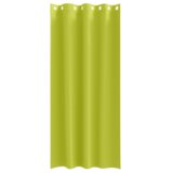 vidaXL Zavjese 2 pcs Jabukova zelena 260 x 140 cm Poliester | shoptok.hr