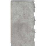  Komoda siva boja betona 36x35 5x67 5 cm od konstruiranog drva | shoptok.hr