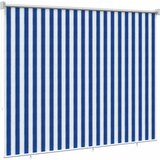  Vanjska roleta 90% blokada UV zraka Plava i bijela pruga 220 x 140 cm | Shoptok.si