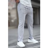 Madmext Men's Dyed Gray Light Leg Sweatpants 6515 Cene