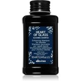 DAVINES Heart of Glass Silkening Shampoo nežni čistilni šampon za blond lase 90 ml Cene