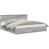  s od storage Siva Sonoma 200 x 200 cm Konstruirano drvo | shoptok.hr