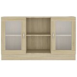  Vitrina boja hrasta sonome 120 x 30,5 x 70 cm konstruirano drvo | Eponuda.ba